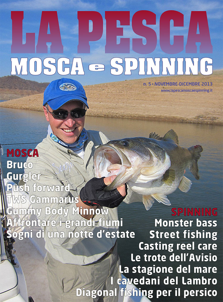 la pesca mosca e spinning copertina rivista 2014 3