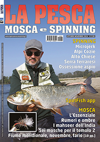 la pesca mosca e spinning copertina Ottobre-Novembre 2024